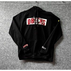 Baseballism Arizona Diamondbacks D-Backs Black Small Pullover Hoodie MLB